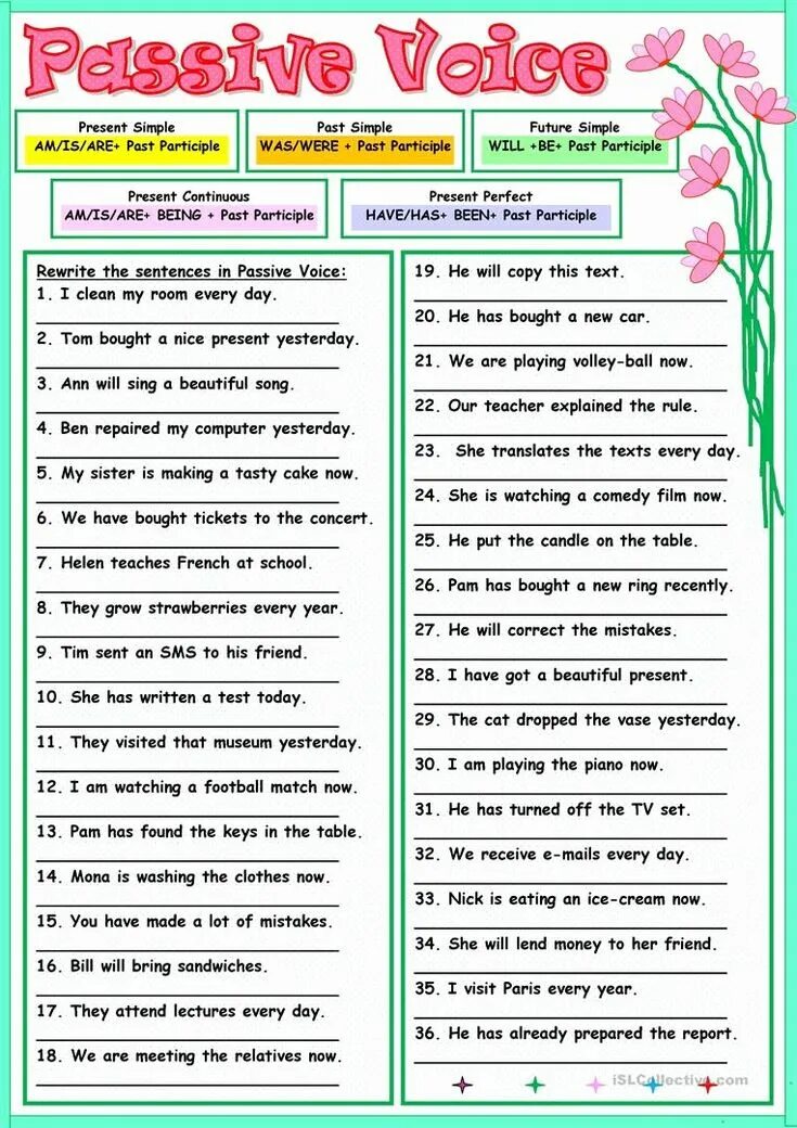 Passive voice present worksheet. Present Passive в английском языке Worksheets. Active Passive Voice в английском языке Worksheets. Пассивный залог в английском Worksheets. Пассивный залог в английском языке Worksheets.