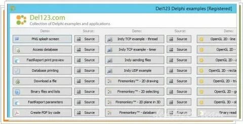 Delphi examples