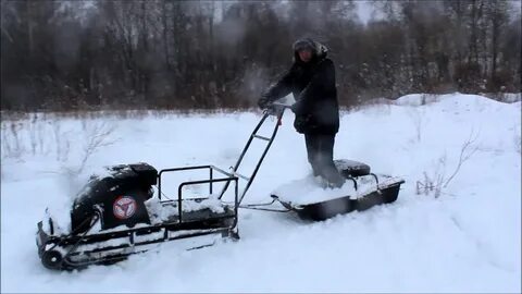 Лучшие мотобуксировщики для глубокого снега