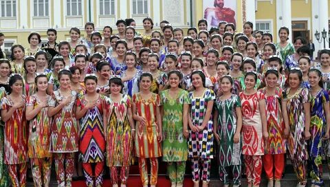 Таджикский национальный костюм (72 фото)