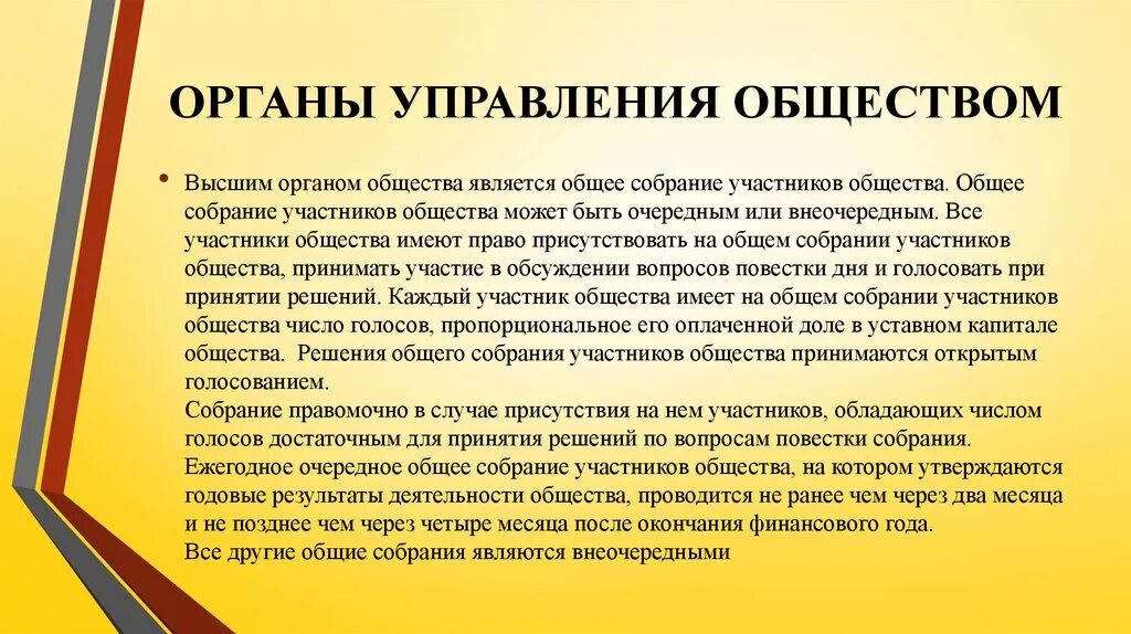 Общество не голосует. Ответственность общества. Ответственность участников по обязательствам общества. Обязанности участников ООО.