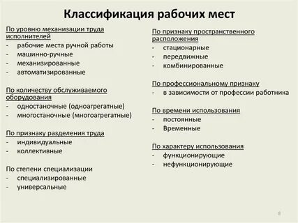 Какими критериями определяется характер труда
