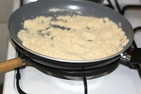Сколько обжаривать муку