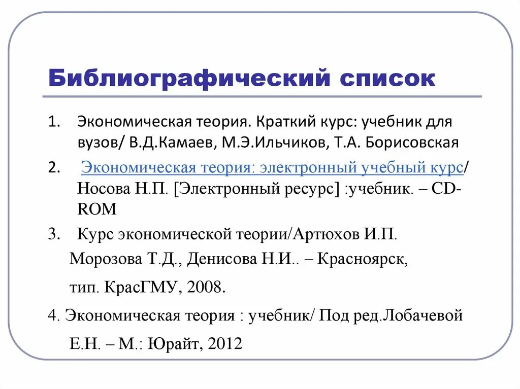 Библиографический список. Библиографический список литературы. Составление библиографического списка. Библиографический список публикаций. Библиография автора