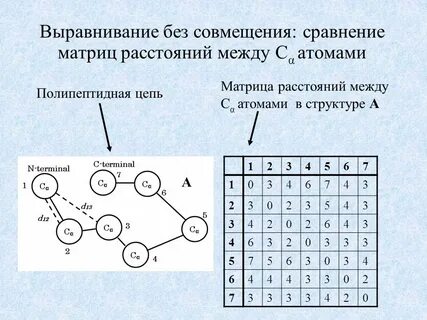 Матрица расстояний