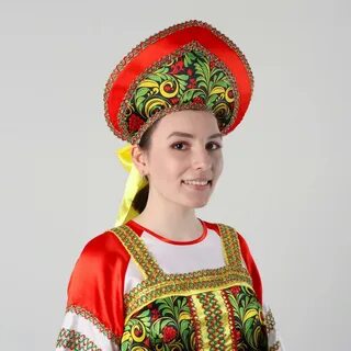 Русский костюм цветной