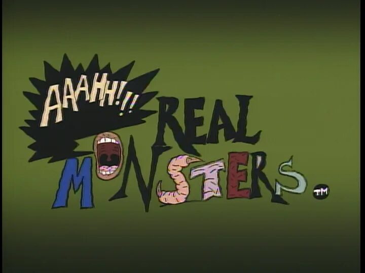 A story where a real monster. Настоящие монстры. Aaahh!!! real monsters игра. Real monster. Обложка на картридж сега aaahh real monsters.