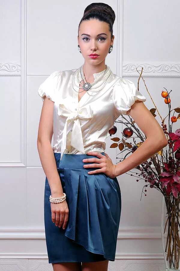 11555. шелковая блузка. женские летние кофточки. атласные блузки и юбки. магазин женской одежды блузка.