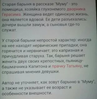 Отношение автора к барыне из рассказа муму