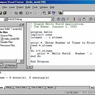 Fortran studio
