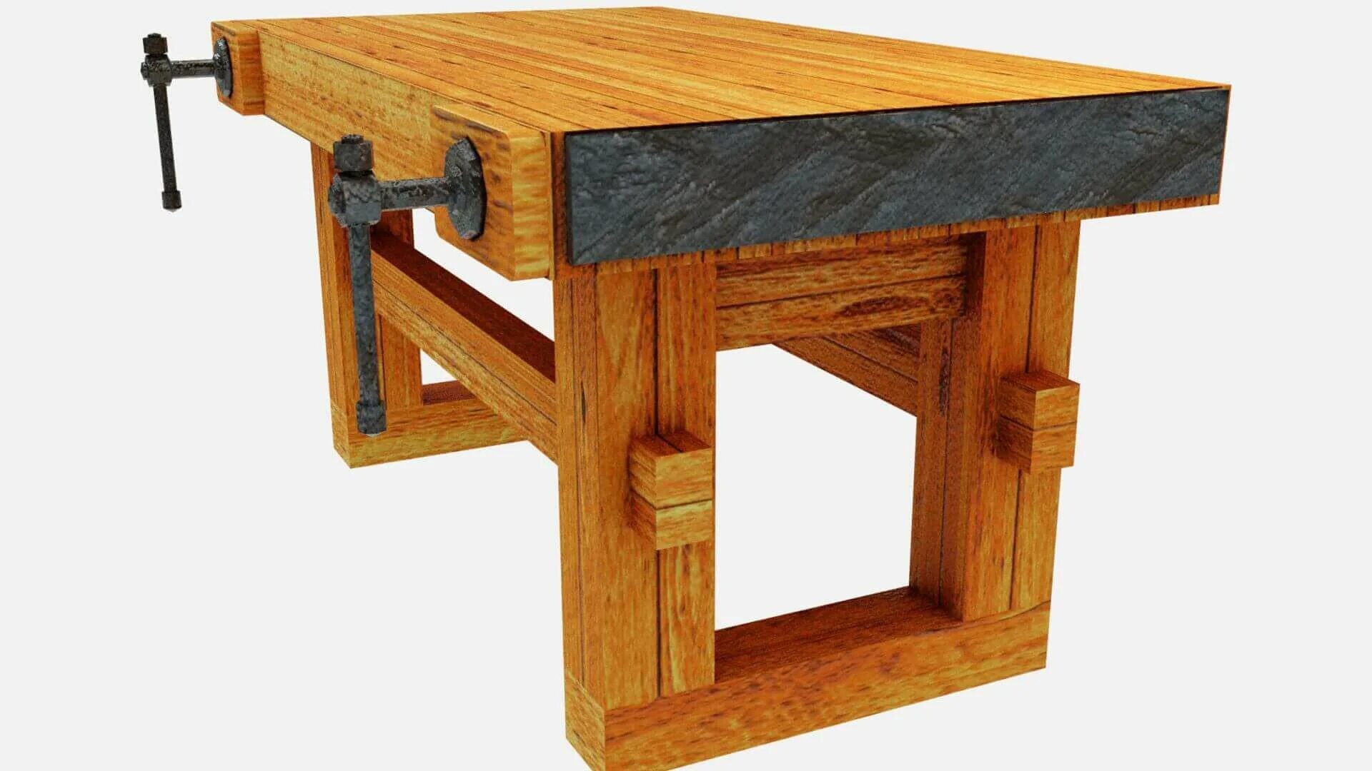 Fast workbench. Блочный верстак woodworker. верстак 3д модель. верстак 3d. workbench 3d.