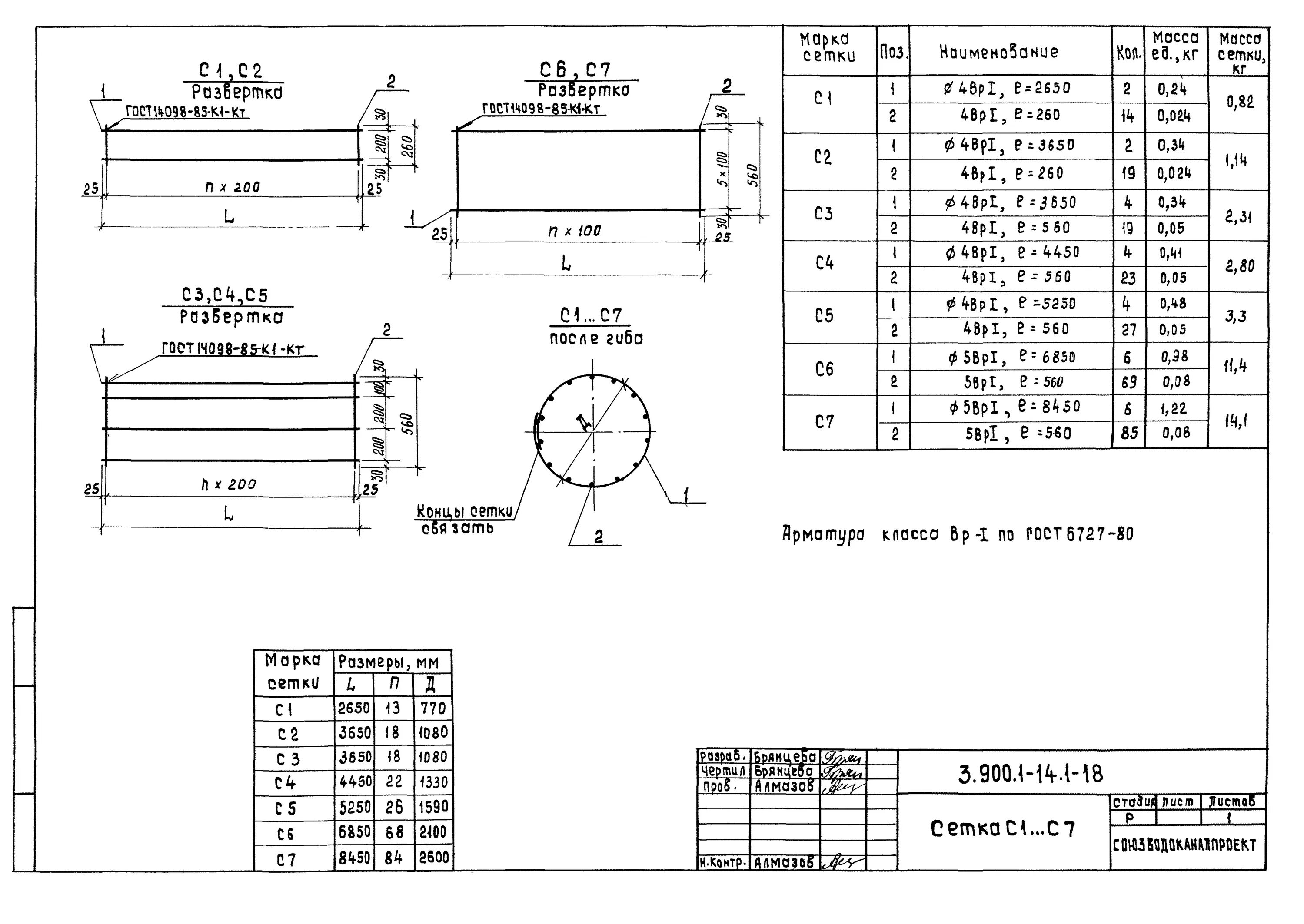 Кольцо стеновое КС 7.3 С.3.900.1-14.1-1. Кольцо КС 7.3-С С.3.900.1-14. Кольцо стеновое КС 7.3 чертеж.