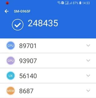 Samsung galaxy s9 antutu