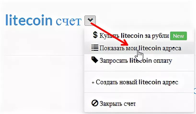 Litecoin кошелек