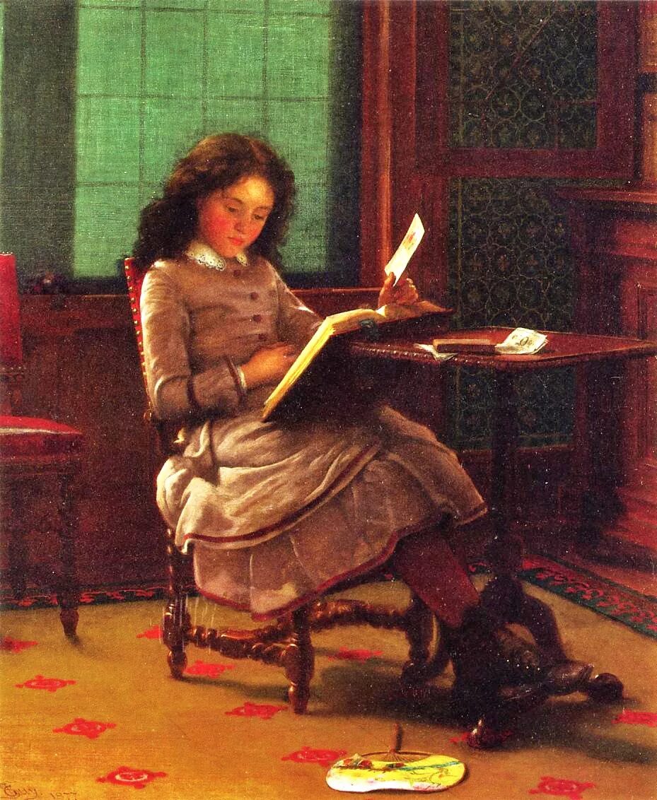 Картина литературное чтение. Сеймур, Джозеф Гай (1824-1910). Художник / Сеймур Джозеф Гай. Seymour Joseph guy картины. Сеймур Жозеф ги - картины.