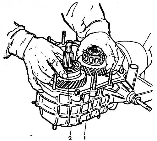 Раздатка нива устройство схема Disassembly and assembly of the transfer case (VAZ-2121 "Niva" 1977-1994 / Trans