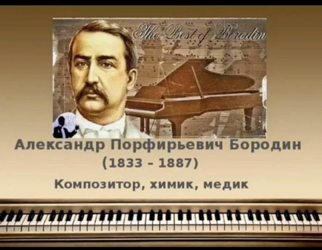 Композиторы которые были врачами. А. П. Бородин (1833—1887 гг.). Бородин а п композитор портрет.