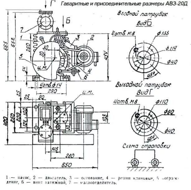 вакуумный насос авз 90. насос д 20. насос д 20. вакуумный золотниковый 2. агрегат вакуумный авз -20д.