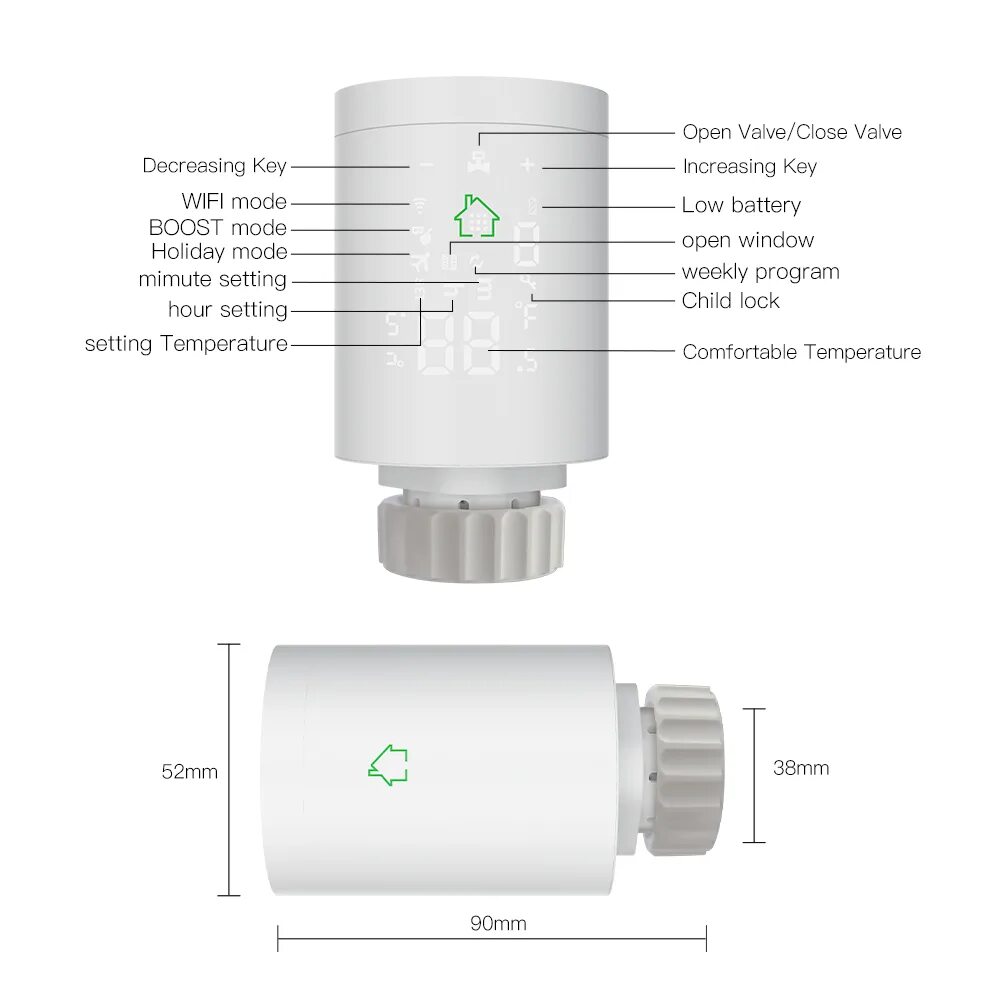 Zigbee термостат. Термоголовка tuya ZIGBEE. Радиаторный термостат tuya ZIGBEE. Умный термостат термоголовка Valve для радиатора. Радиаторная термоголовка ZIGBEE.