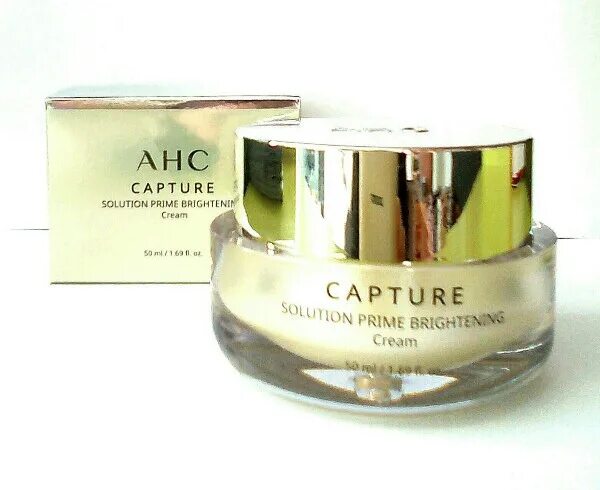 AHC capture solution Prime Brightening Cream. AHC крем антивозрастной. Осветляющий антивозрастной крем AHC capture solution Prime Brightening Cream. Антивозрастной крем для сияния кожи AHC capture moist solution Prime Brightening Cream, 50 мл. Кремы ahc купить