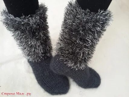 Носки из травки спицами