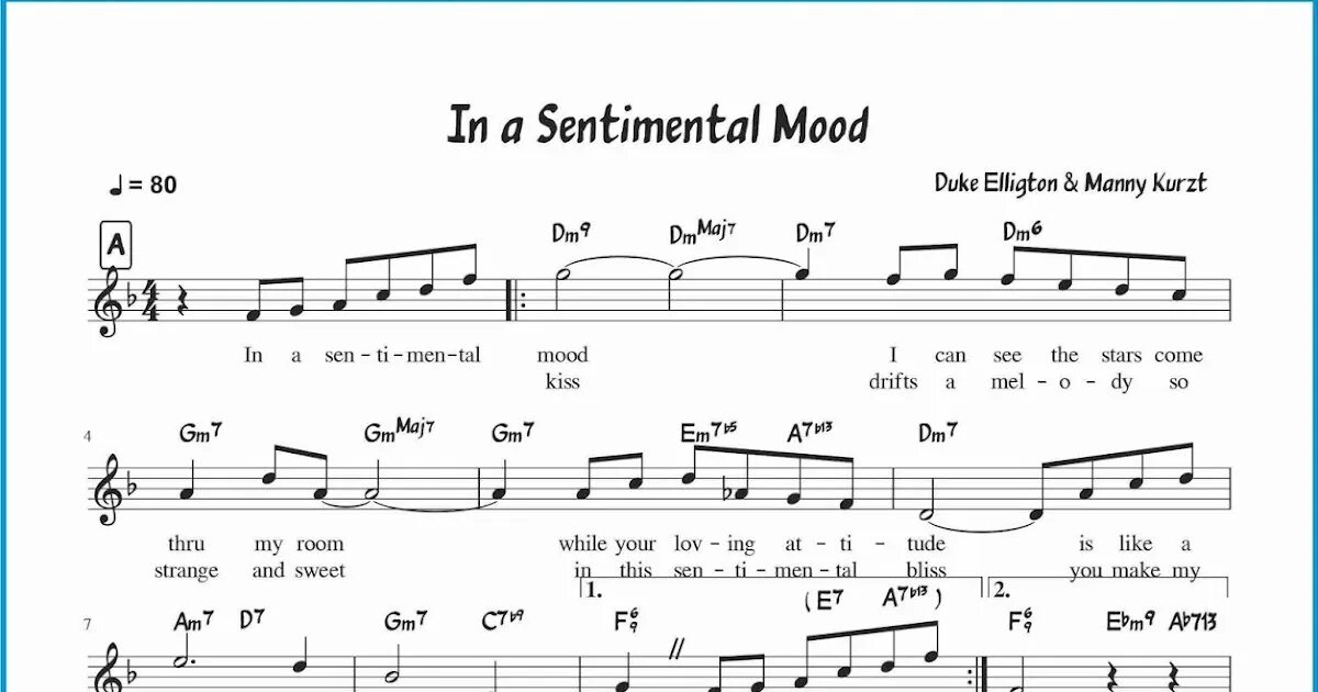 I m not in the mood. In a sentimental mood. in a sentimental mood ноты. in a sentimental mood аккорды. in a sentimental mood bb.