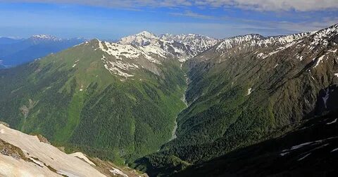 Кавказские горы сочи