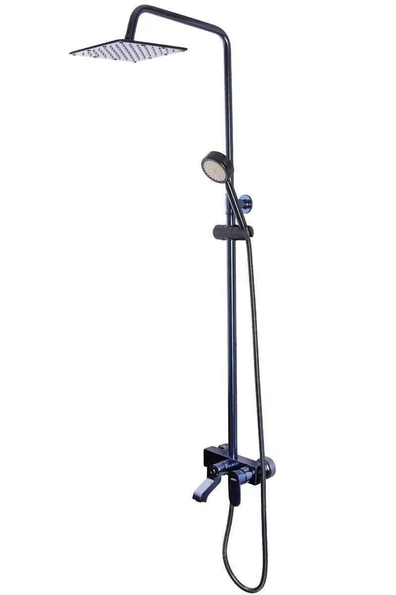 Ekko e2401 8. Сталь цвет сатин. Ekko e2401 8. Смеситель+стойка душевая санакс brimix "тропический душ" 3087. Душевая система haiba hb2422.