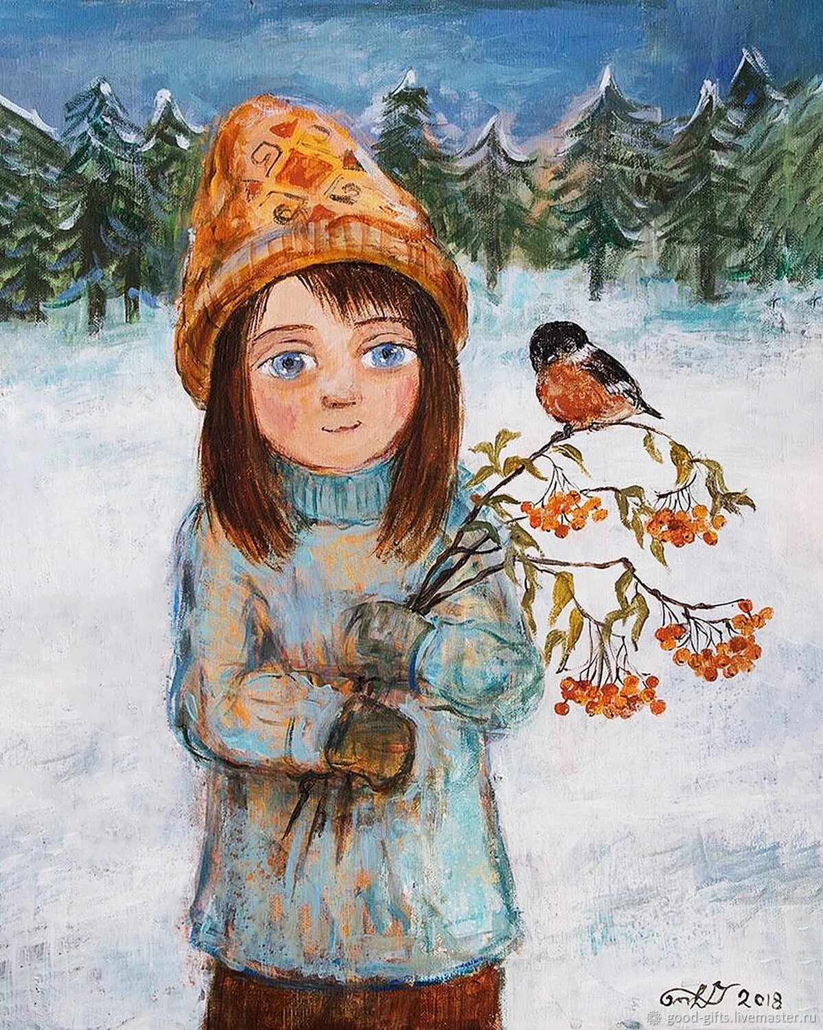 Снегирь девочка. Снегирь девочка. Иллюстрации радостные зимние. Открытки со снегирями зимой. Снегирь девочка.