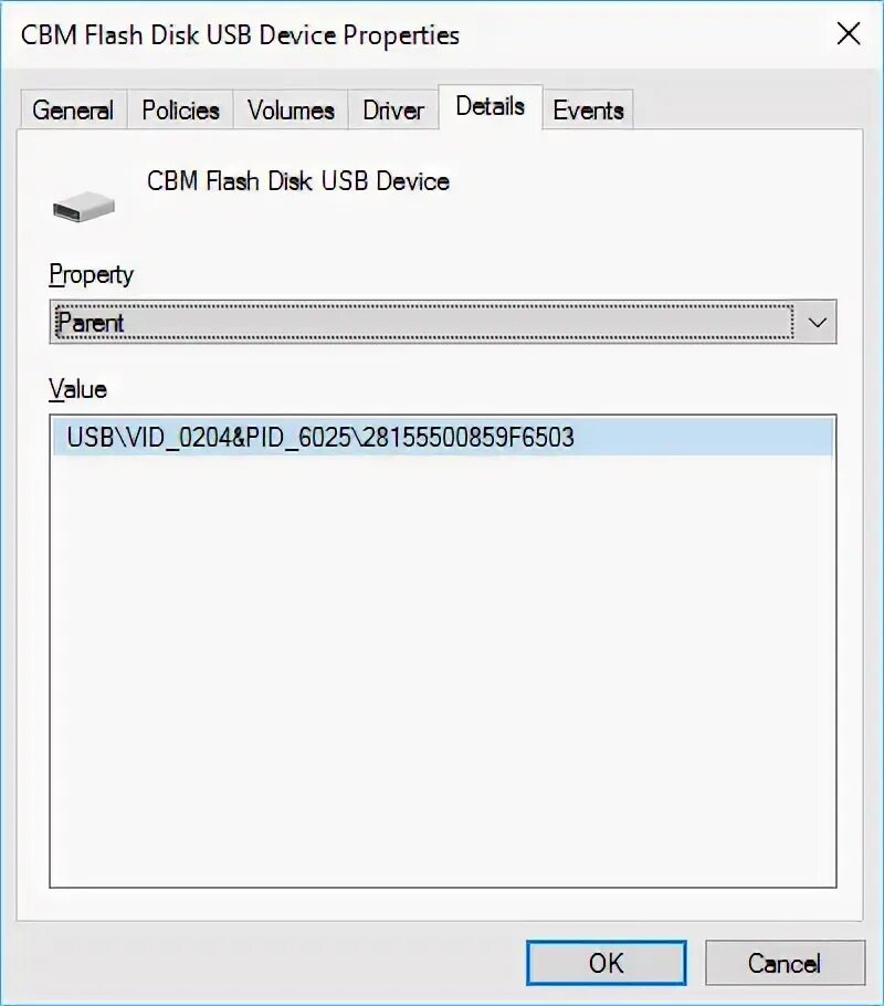 Select parent