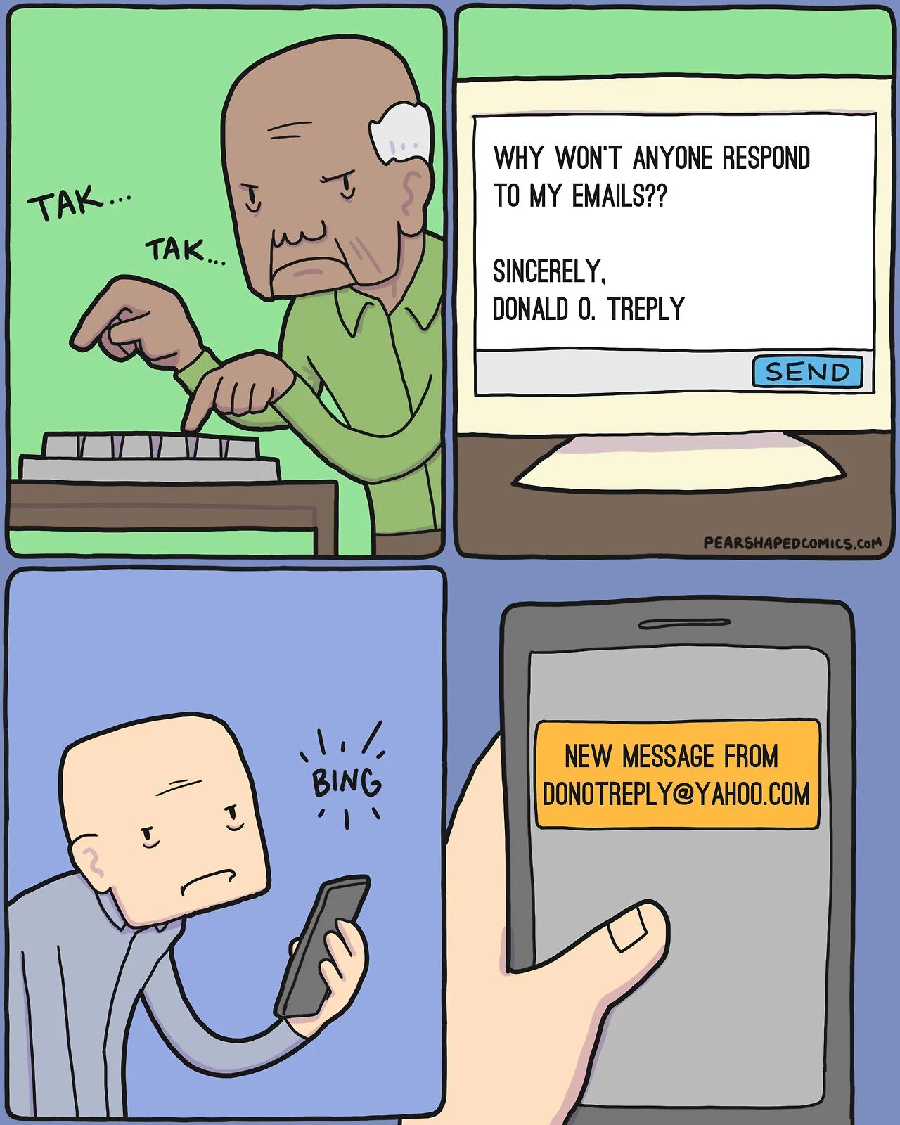 Send a mail to me