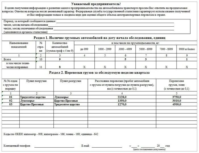 Ип 1 статистика образец. Форма № 1-ИП (Автогруз). Форма 1ип Автогруз в статистику. ИП Автогруз пример заполнения. Форма 1 ИП Автогруз образец.