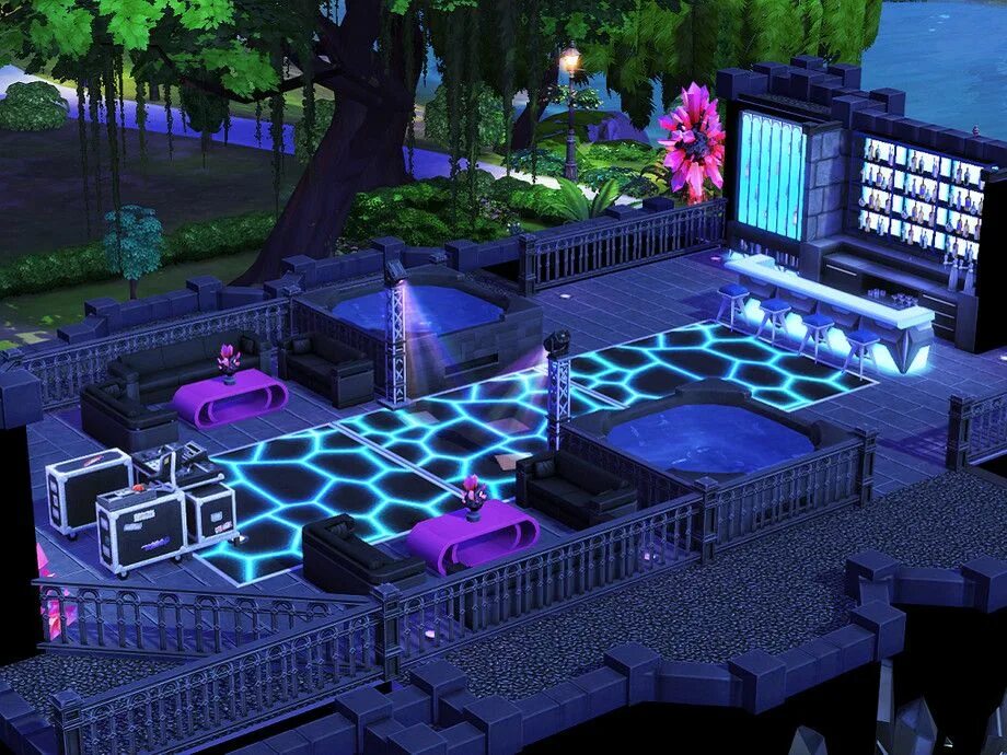 SIMS 4 Nightclub. Стиль террас симс 4. Симс 4 ночной клуб планировка. Стрип бар симс 4. Игра создай сцену