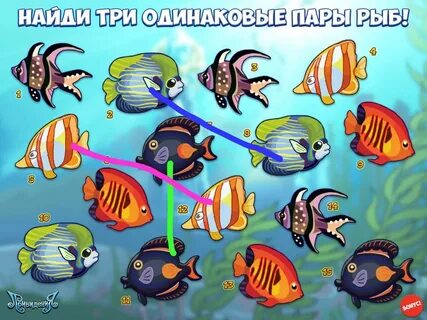 Найти рыбку
