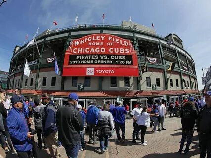 Wrigley Field In Chicago Wrigley Field Chicago, Chicago Cubs Fans, Chicago ...