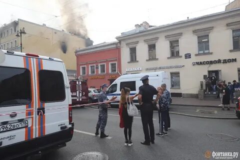 Пожар на лиговском