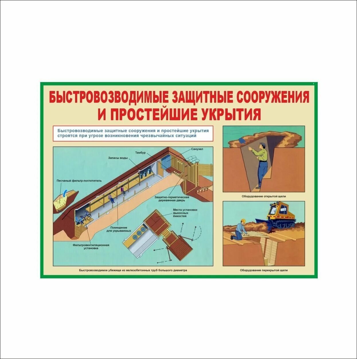 Проверка защитных сооружений