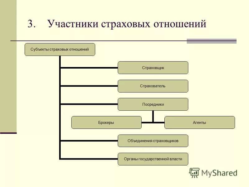 Функции страховых органов