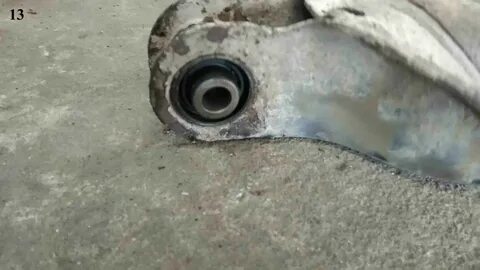 Замена сайлентблоков заднего поперечного