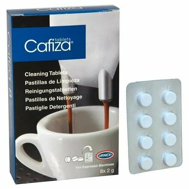 Средство Urnex для чистки от кофейных масел Cafiza e31. Cafiza таблетки для кофемашины. Кофе в таблетках для кофемашины. Таблетки для очистки молочной системы Urnex. Купить кофейные таблетки