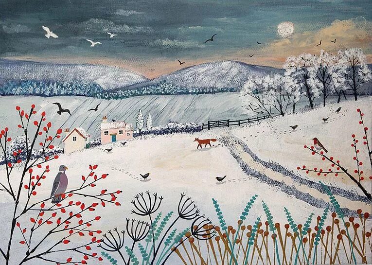 Over snow