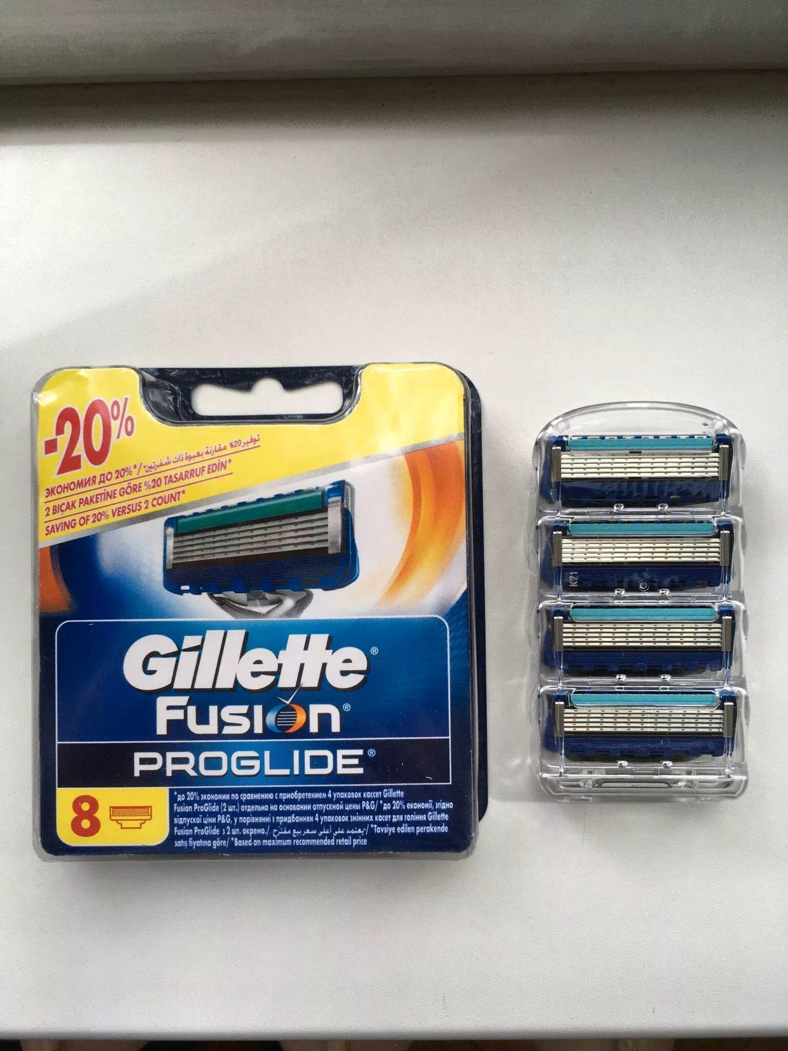 Fusion5 proglide кассеты