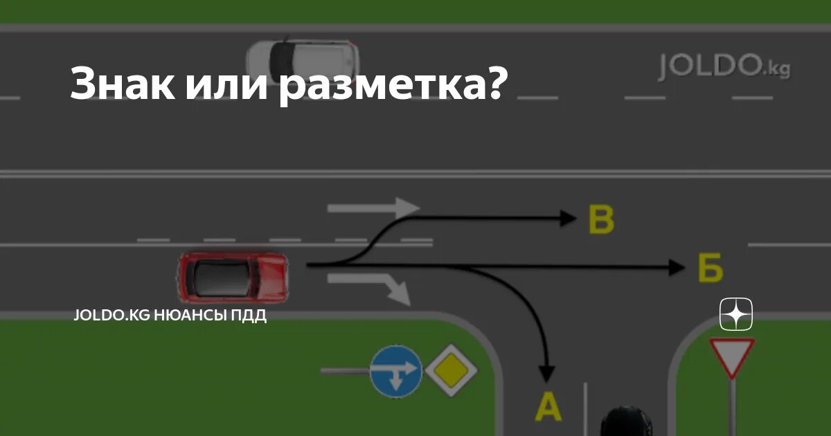 Дорожными знаками или разметкой. Знак или разметка. Дорожная разметка противоречит знакам. Светофоры, знаки, разметка.