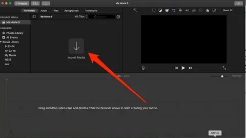 Imovie обрезать видео