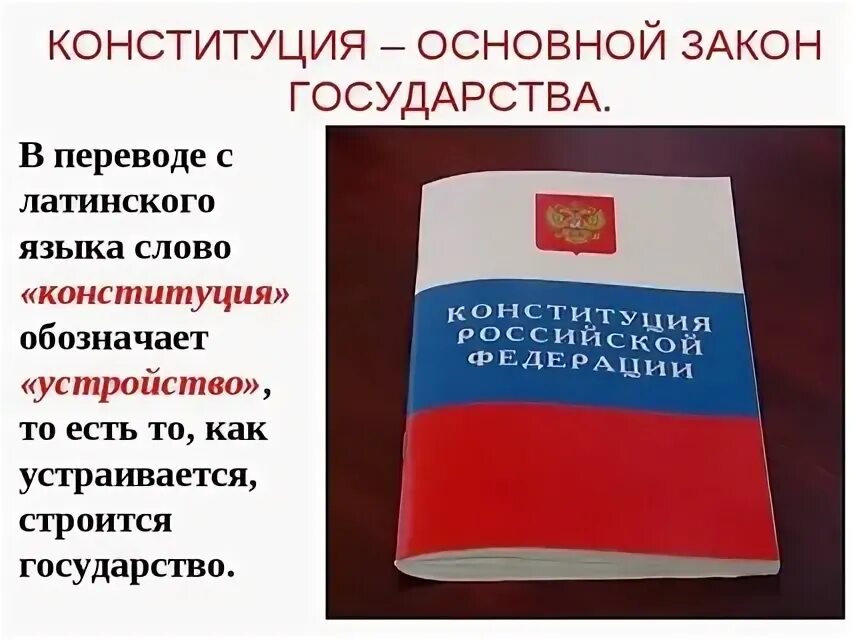 Основной закон страны ответы