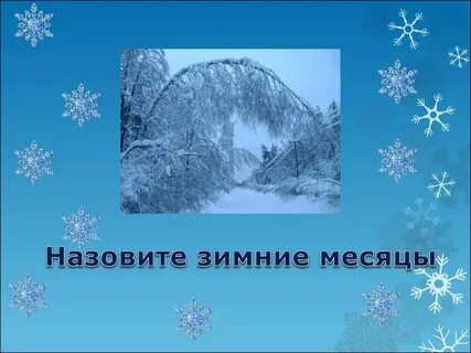 Зимние месяцы магазин