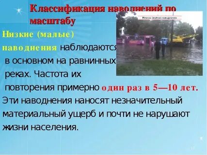 Почему возникает наводнение