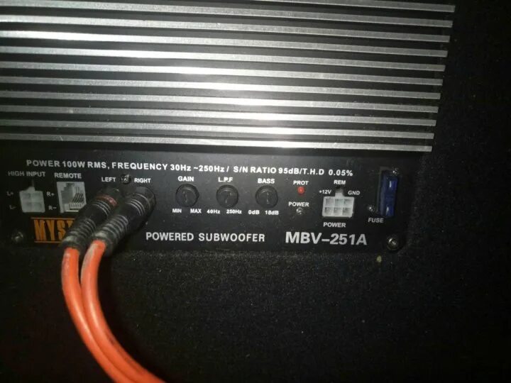 Усилитель MBV 251a. Активный сабвуфер Mystery MBV-251a. Mystery MBV-251a усилитель. Разъём питания усилителя Mystery MBV-251a. Сабвуфер какие частоты