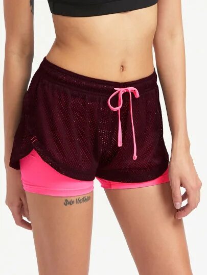 шорты с лосинами женские. широкие шорты женские. шорты с шортами внутри женские. шорты найк драй фит женские. Nike shorts women 10k.