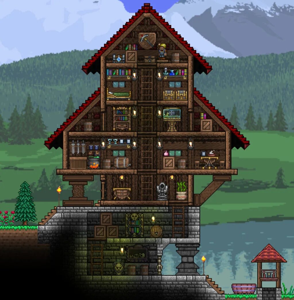 Terraria дома. Terraria дом. Домики в террарии. Игра дом. Домик из игры.